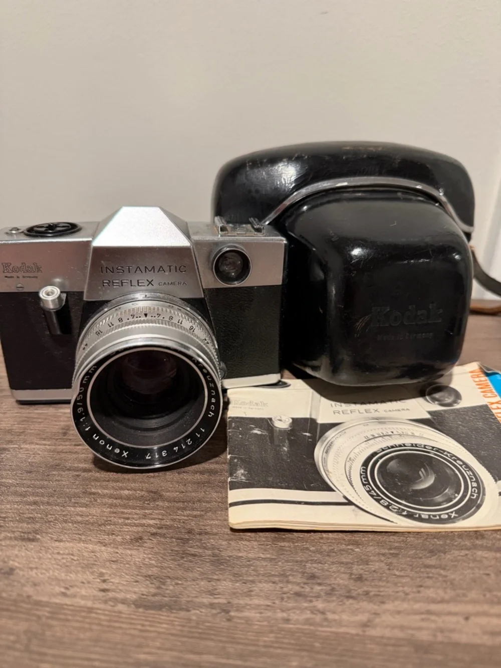 VINTAGE Kodak Instamatic Reflex Camera and Accessories